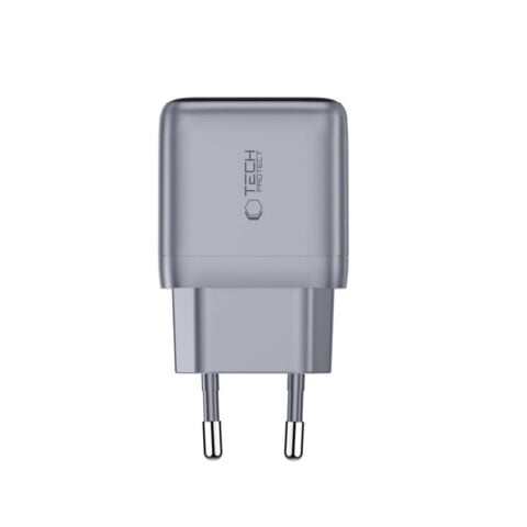 TECH-PROTECT POWERVISION NC45W-GAN, mrežni punjač s 1 priključkom PD 45 W, tamnosivi - Slika 10