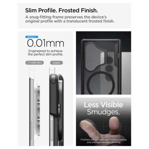 Spigen Optik Armor Pro MagSafe, crni - Samsung Galaxy Z Fold8 Ultra - Slika 14