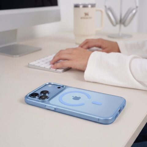 TECH-PROTECT MAGZERO MAGSAFE maska za iPhone 17 PRO / 18 PRO (MATTE LIGHT BLUE) - Slika 6