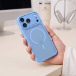 TECH-PROTECT MAGPEAK MAGSAFE CC iPhone 17 Pro / 18 Pro (MATTE LIGHT BLUE) - Slika 8
