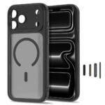TECH-PROTECT MAGPEAK MAGSAFE CC iPhone 17 Pro / 18 Pro (mat crna) - Slika 3