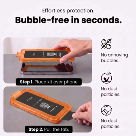 TECH-PROTECT QUICK SET+ 2 kaljena stakla za iPHONE 18 PRO (sa aplikatorom) - Slika 7