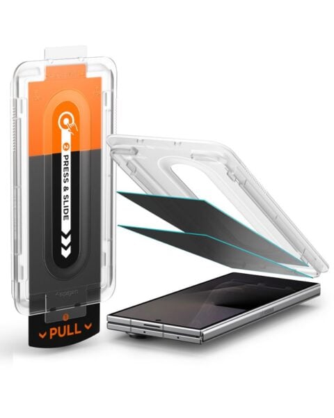 Zaštitno kaljeno staklo SPIGEN GLAS.TR EZ FIT PRO, 2 kom., GALAXY Z FOLD 7 / 8 ULTRA PRIVACY - Slika 3