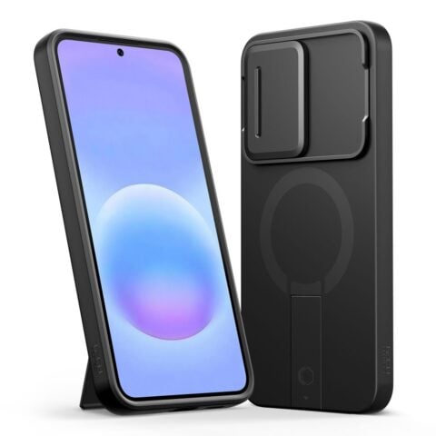 TECH-PROTECT KEVLAR AURA MAGSAFE zaštita Samsung GALAXY A57 (BLACK/ORANGE) - Slika 3