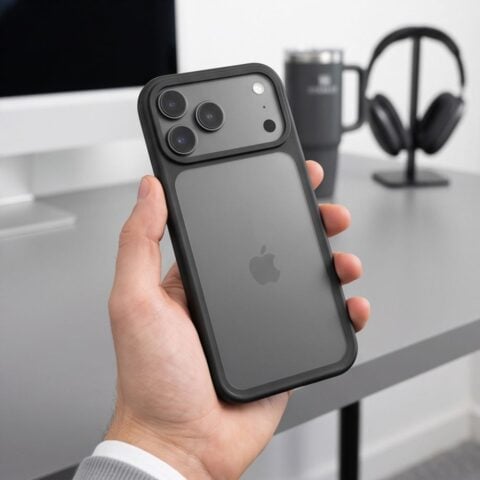 TECH-PROTECT MAGMAT CC za iPHONE 17 PRO / 18 PRO, mat crni - Slika 3