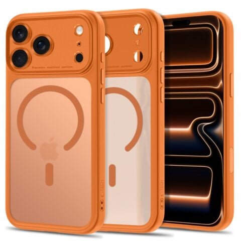 2 TECH-PROTECT MAGPEAK MAGSAFE CC iPhone 17 Pro / 18 Pro (MATTE COSMIC ORANGE) - Slika 1