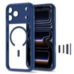 TECH-PROTECT MAGPEAK MAGSAFE CC iPhone 17 PRO MAX / 18 PRO MAX (DEEP BLUE/CLEAR) - Slika 3