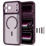 TECH-PROTECT MAGPRIME MAGSAFE CC iPhone 17 Pro / 18 Pro (MATTE BURGUNDY) - Slika 3