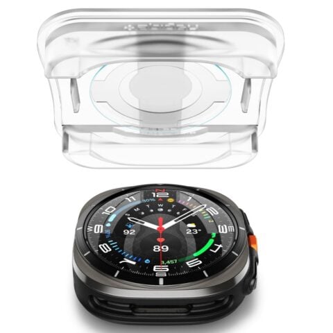 Spigen Glass tR EZ Fit 2 komada prozirno - Samsung Galaxy Watch Ultra - Slika 4