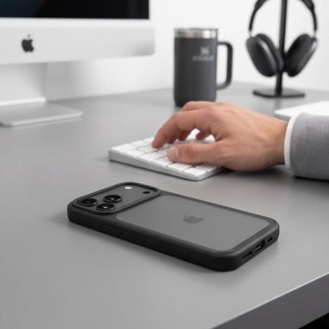 TECH-PROTECT MAGMAT CC za iPHONE 17 PRO / 18 PRO, mat crni - Slika 4