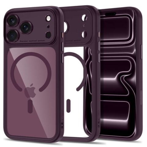 TECH-PROTECT MAGPEAK MAGSAFE CC iPhone 17 Pro / 18 Pro (BURGUNDY) - Slika 1