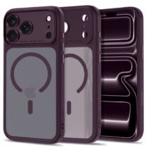 TECH-PROTECT MAGPEAK MAGSAFE CC iPhone 17 Pro / 18 Pro (MATTE BURGUNDY)