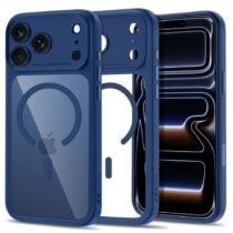 TECH-PROTECT MAGPEAK MAGSAFE CC iPhone 17 PRO MAX / 18 PRO MAX (DEEP BLUE/CLEAR)