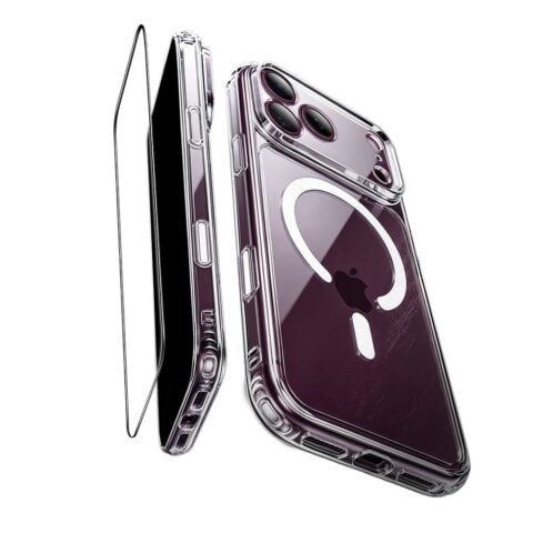 ESR CLASSIC HYBRID MAGSAFE i kaljeno staklo za iPhone 17 PRO / 18 PRO - Slika 3