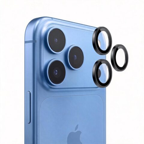 TECH-PROTECT CAMRING FIT+ zaštita kamere za iPHONE 18 PRO / MAX (crni rub) - Slika 4