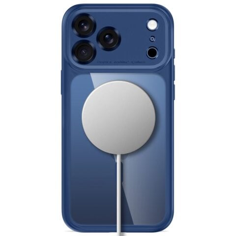 TECH-PROTECT MAGPEAK MAGSAFE CC iPhone 17 PRO MAX / 18 PRO MAX (DEEP BLUE/CLEAR) - Slika 5