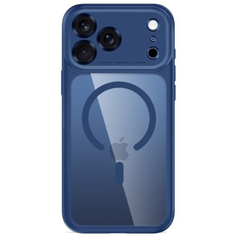 TECH-PROTECT MAGPEAK MAGSAFE CC iPhone 17 PRO MAX / 18 PRO MAX (DEEP BLUE/CLEAR) - Slika 6