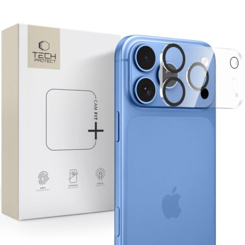 Zaštita za kameru TECH-PROTECT CAM FIT+ iPHONE 18 PRO MAX (prozirna) - Slika 1