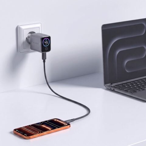 TECH-PROTECT POWERVISION NC45W-GAN, mrežni punjač s 1 priključkom PD 45 W, tamnosivi - Slika 4