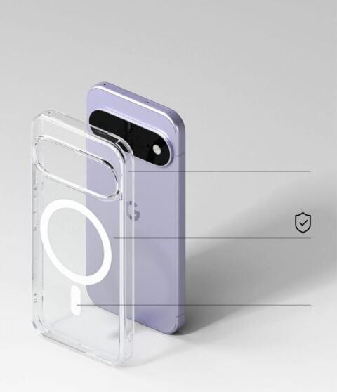 Maskica Ringke Fusion Magnetic Magsafe za Google Pixel 11 (prozirna) - Slika 7