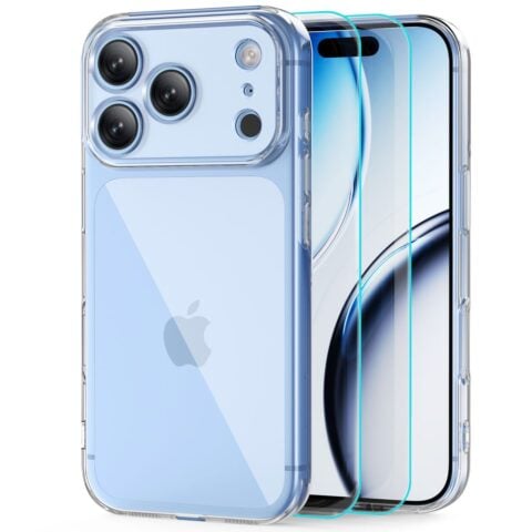 6 TECH-PROTECT FLEXAIR + STAKLO, pakiranje od 2 komada, iPHONE 17 PRO MAX / 18 PRO MAX - Slika 1