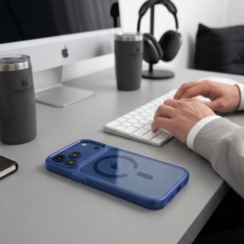 TECH-PROTECT MAGMAT MAGSAFE CC maskica za iPHONE 17 PRO / 18 PRO (plava) - Slika 7