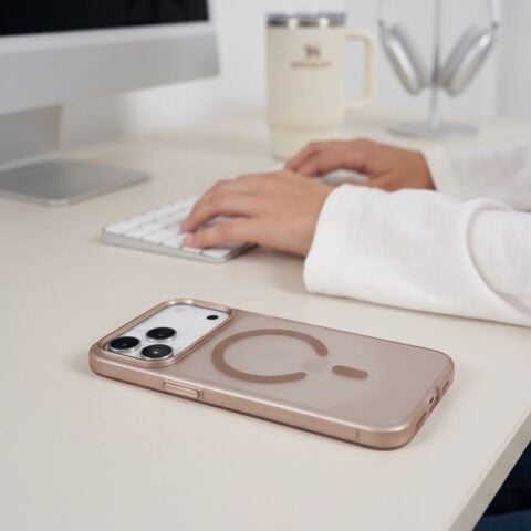 TECH-PROTECT MAGZERO MAGSAFE maska za iPhone 17 PRO MAX / 18 PRO MAX (DESERT GOLD) - Slika 7
