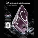 ESR CLASSIC HYBRID MAGSAFE i kaljeno staklo za iPhone 17 PRO / 18 PRO - Slika 6