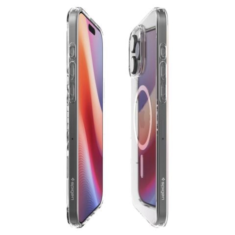 SPIGEN LIQUID CRYSTAL MAG MAGSAFE zaštita za iPHONE 16 PRO (prozirna) - Slika 12