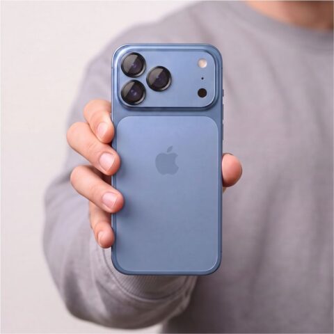 TECH-PROTECT CAMRING FIT+ zaštita kamere za iPHONE 18 PRO / MAX (crni rub) - Slika 8