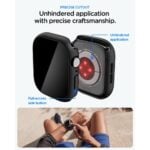 SPIGEN THIN FIT 360 zaštita sa kaljenim staklom za APPLE WATCH 10 / 11 (46 mm) - Slika 9