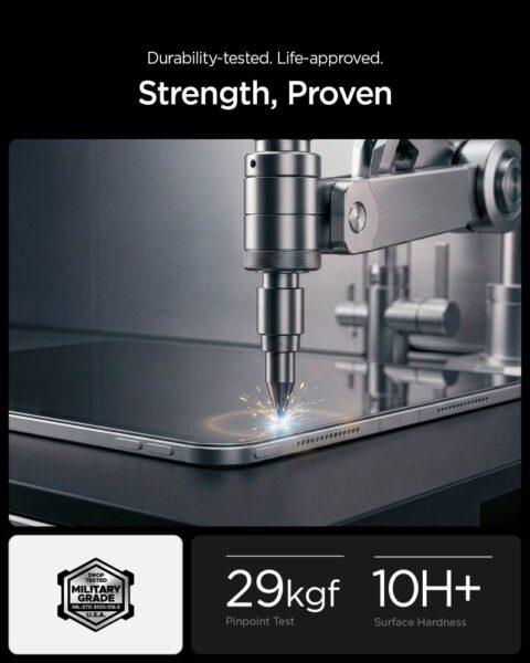 Spigen ALM GLAS.TR T zaštitno kaljeno staklo za iPad Air 11” 6 / 7 / 8 / 2024-2026 - Slika 9