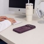 TECH-PROTECT MAGPEAK MAGSAFE CC iPhone 17 Pro / 18 Pro (BURGUNDY) - Slika 9