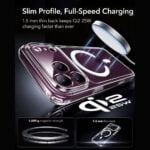 ESR CLASSIC HYBRID MAGSAFE i kaljeno staklo za iPhone 17 PRO / 18 PRO - Slika 8