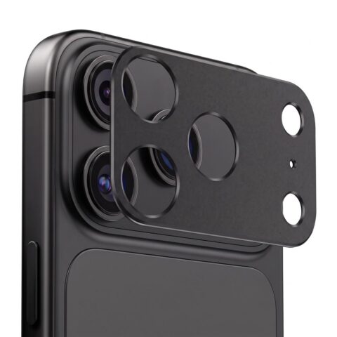 TECH-PROTECT CAMALLOY FIT+ zaštita za leće kamere iPHONE 18 PRO MAX (crna) - Slika 8
