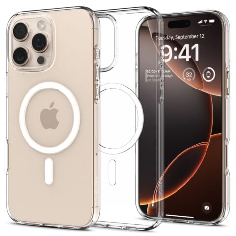 SPIGEN LIQUID CRYSTAL MAG MAGSAFE zaštita za iPHONE 16 PRO (prozirna) - Slika 1