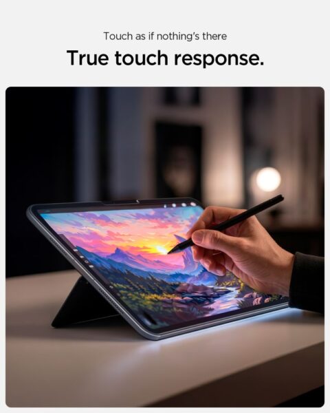 Spigen ALM GLAS.TR T zaštitno kaljeno staklo za iPad Air 11” 6 / 7 / 8 / 2024-2026 - Slika 10
