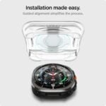 Spigen Glass tR EZ Fit 2 komada prozirno - Samsung Galaxy Watch Ultra - Slika 10