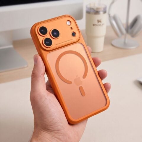 TECH-PROTECT MAGPEAK MAGSAFE CC iPhone 17 Pro / 18 Pro (MATTE COSMIC ORANGE) - Slika 9