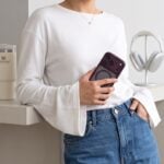 TECH-PROTECT MAGPEAK MAGSAFE CC iPhone 17 Pro / 18 Pro (MATTE BURGUNDY) - Slika 10