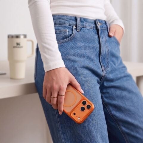 TECH-PROTECT MAGPRIME MAGSAFE CC iPhone 17 Pro / 18 Pro (MATTE COSMIC ORANGE) - Slika 10
