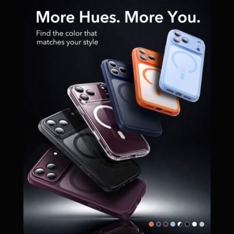 ESR CLASSIC HYBRID MAGSAFE i kaljeno staklo za iPhone 17 PRO / 18 PRO - Slika 9