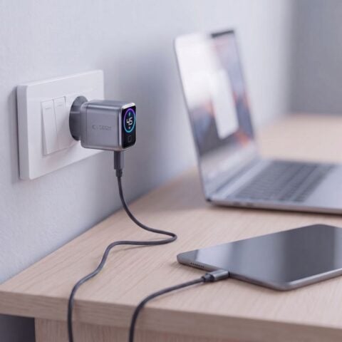TECH-PROTECT POWERVISION NC45W-GAN, mrežni punjač s 1 priključkom PD 45 W, tamnosivi - Slika 7