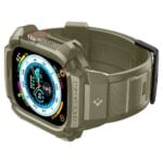 SPIGEN RUGGED ARMOR ”PRO” narukvica / maskica za Apple Watch ULTRA 1 / 2 / 3 / 4 (49 mm) VINTAGE KHAKI - Slika 2