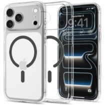 SPIGEN ULTRA HYBRID mag magsafe za iPhone 17 PRO MAX / 18 PRO MAX (clear/graphite)