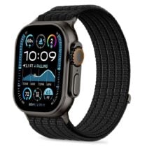 TECH-PROTECT sportski najlonski remen za Apple Watch 8 / 9 / 10 / 11 / SE / ULTRA (44 / 45 / 46 / 49 mm), crni