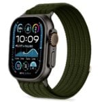 TECH-PROTECT sportski najlonski remen za Apple Watch 8 / 9 / 10 / 11 / SE / ULTRA (44 / 45 / 46 / 49 mm), MILITARY GREEN