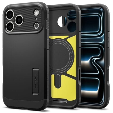 1 SPIGEN TOUGH ARMOR T MAGSAFE stražnja maska za iPhone 17 Pro / 18 Pro, crna - Slika 1