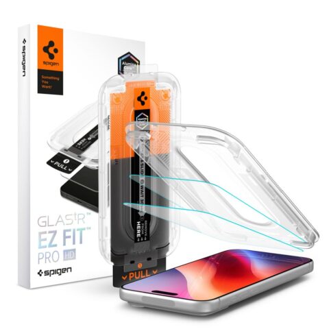 1 SPIGEN GLAS.TR ”EZ FIT PRO AC” 2 komada za iPHONE 18 PRO MAX - Slika 1