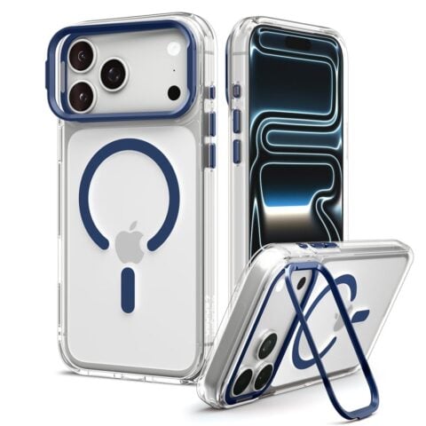 Spigen Ultra Hybrid Optik S MagSafe, prozirna tamnoplava - iPhone 18 Pro / 17 Pro - Slika 2